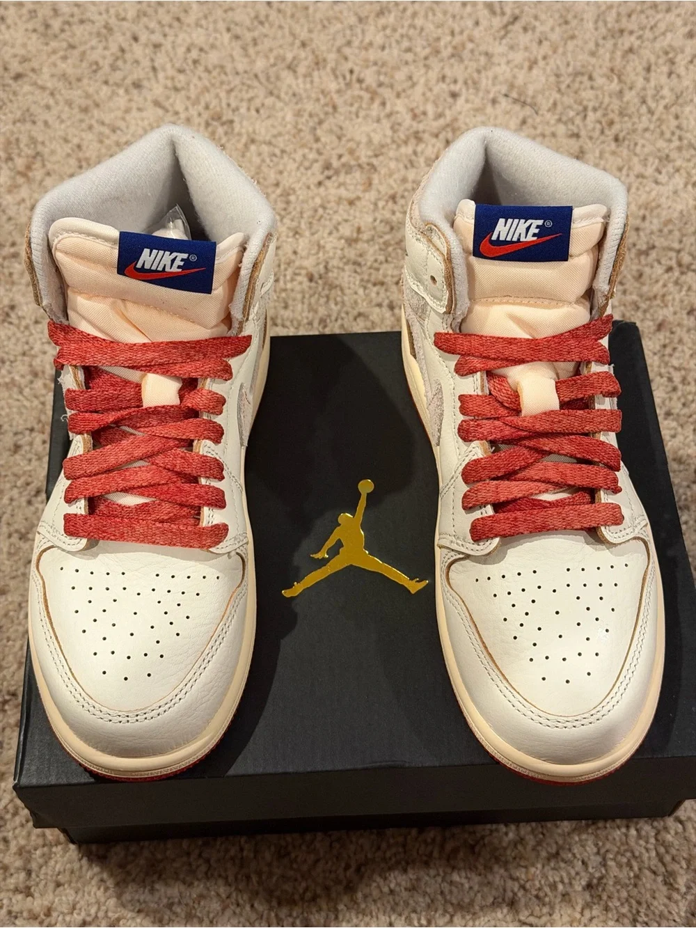 Jordan 1 Retro High OG PS 'Rare Air - Sail Cinnabar' FD2597 100